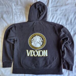 VIXXON By DIXXON Por Vida Medusa Ground Up Customs Women’s M Black Zip-up Hoodie